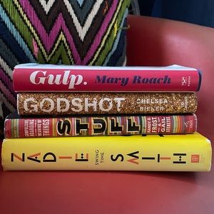 📚Hard cover book bundle novels and nonfiction 4 books